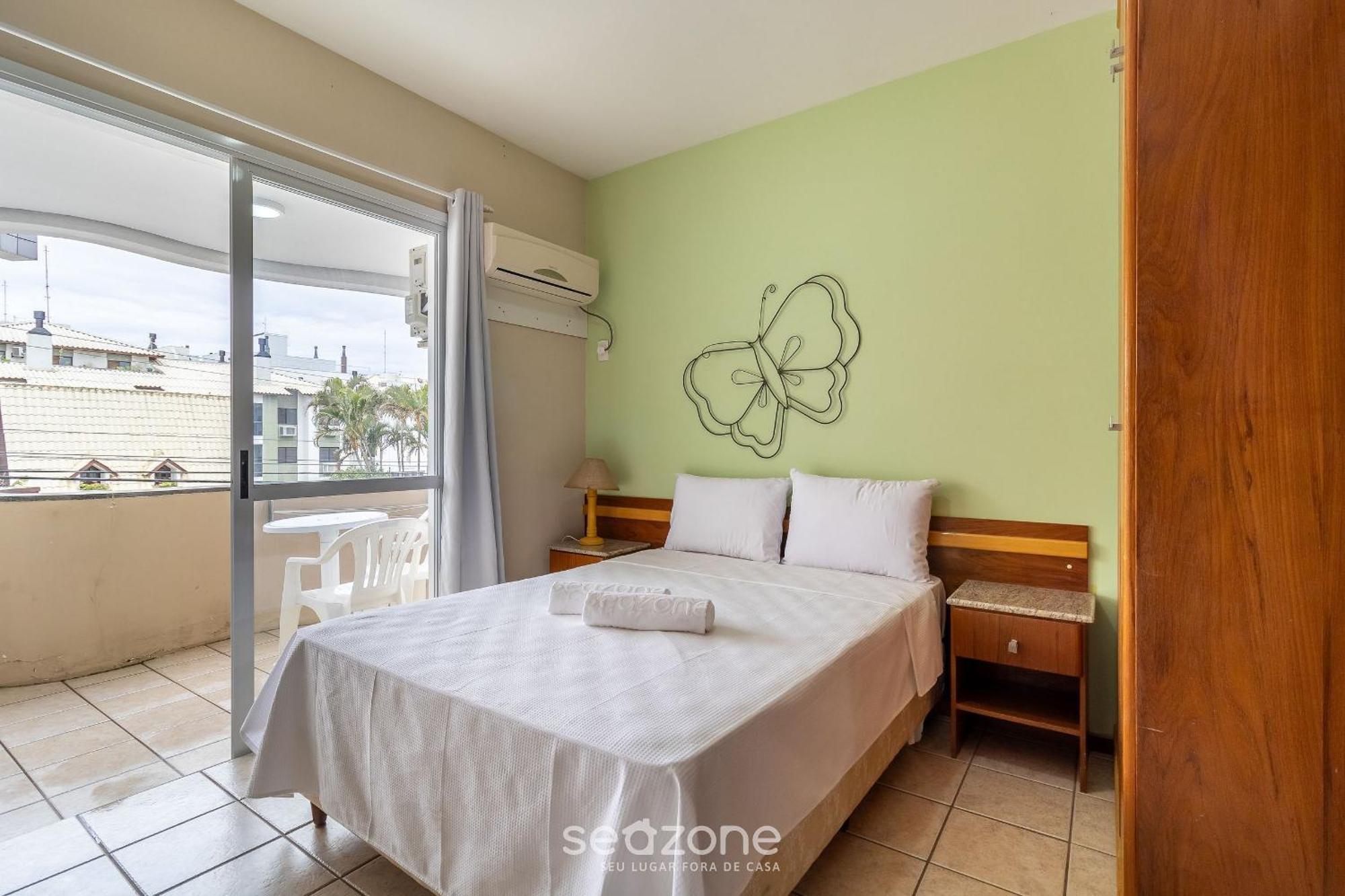Apto C/ Varanda Em Condominio Pe Na Areia Iho127 Florianópolis Esterno foto